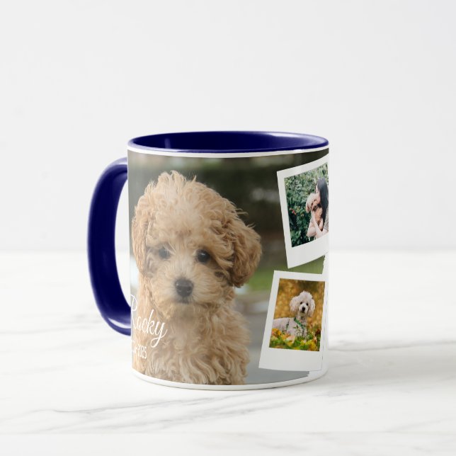 Forever in Our Hearts Personalized Pet Memorial  Mug (Front Left)