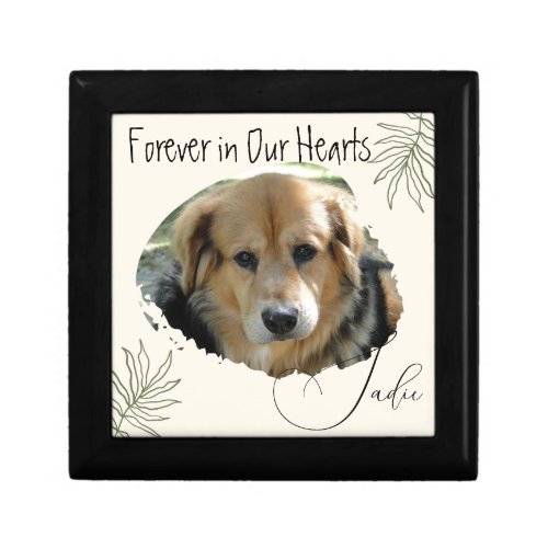 Forever in Our Hearts Personalized Pet Memory Gift Box