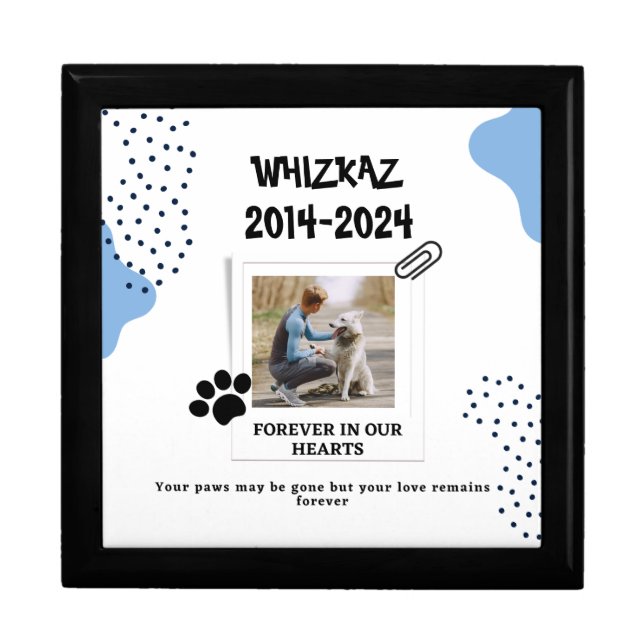 Forever in Our Hearts Pet Memorial Gift Box (Front)
