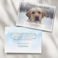 Forever in our hearts Pet memorial photo