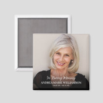 Forever in our Hearts Photo Magnet