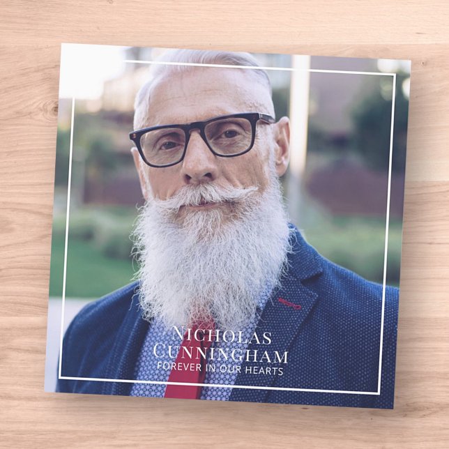 Forever In Our Hearts Photo Memorial Keepsake Car Magnet (Creator Uploaded)