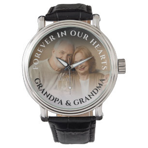 Forever In Our Hearts   Photo Memorial Watch
