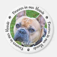 Forever In Our Hearts Photo Pet Dog Memorial