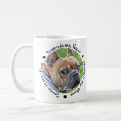 Forever in our Hearts Photo Pet Memorial Coffee Mug (Left)