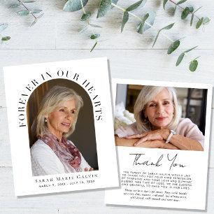 Forever In Our Hearts Photos Memorial Thank You