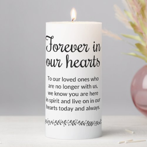 Forever In Our Hearts Wedding Memorial