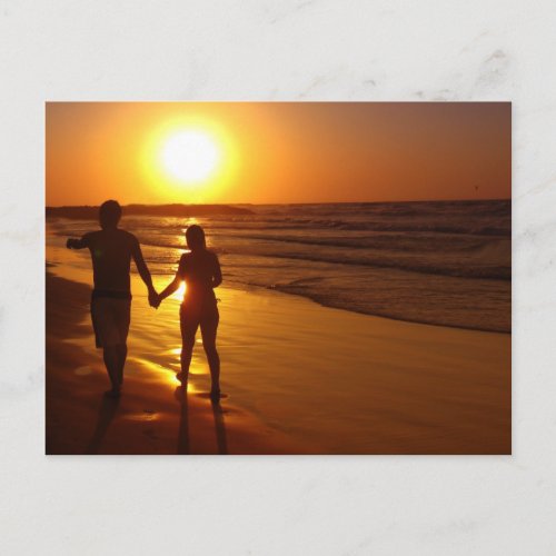 Forever into the Sunset Postcard