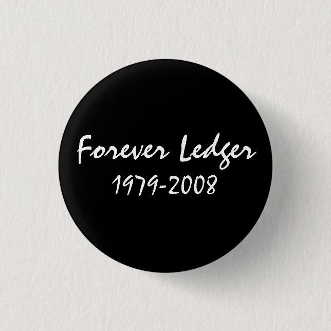 Forever Ledger mini button (Front)