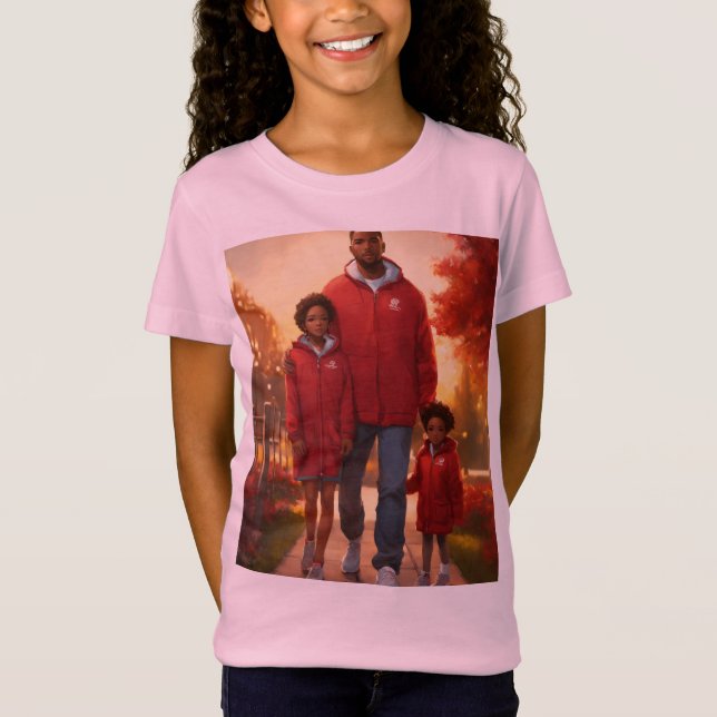 Forever Lit: Family Flame   T-Shirt (Front)