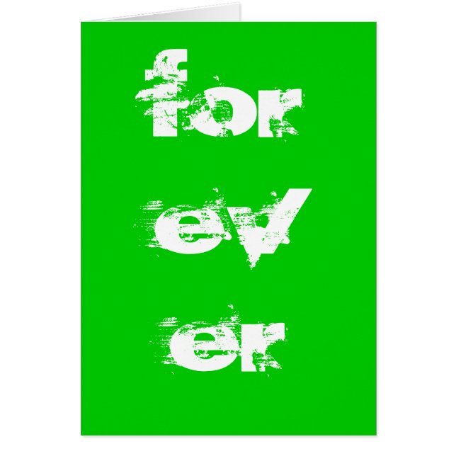 Forever - love cards (Front)