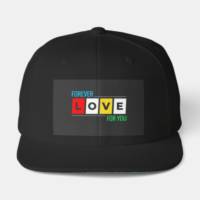 Forever Love For You Trucker Hat Pride Baseball (Front)