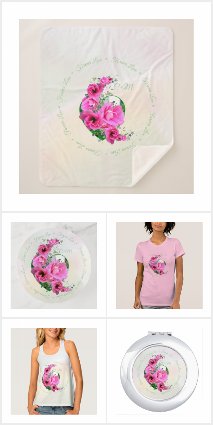 Forever Love Pink Geranium Hearts