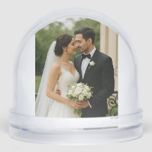 Forever Love Snow Globe – Customized Anniversary G