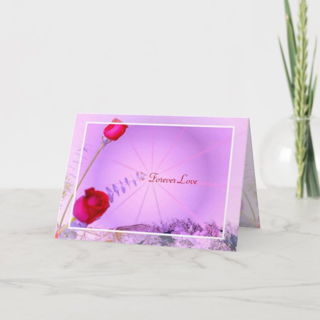 Forever Love -Valentine's Card (Front)