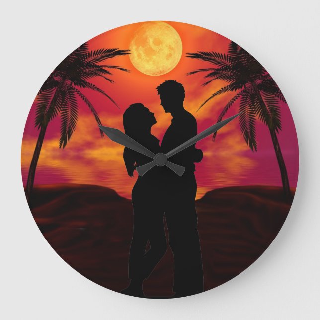 Forever Love Wall clock (Front)