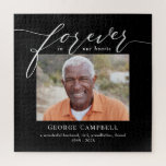 Forever Loved Editable Color Custom Photo Puzzle<br><div class="desc">Photo gifts make the best gifts! Easily personalized with your text and/or photo(s) for a custom look. Designed by Berry Berry Sweet. View more designs at www.berryberrysweet.com</div>