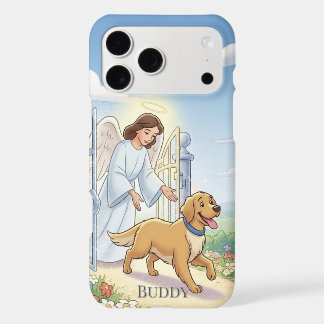 Forever Loved - Painterly Angel & Dog iPhone Case
