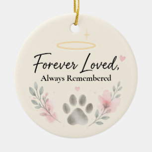 Forever Loved Pet Ornament - Personalized