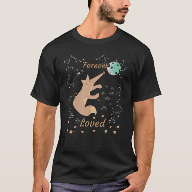 Forever Loved  Woodland Fox T-Shirt (Front)