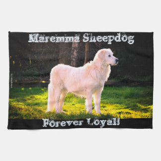 Forever Loyal Maremma Kitchen Towel