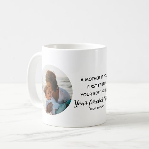Forever Mother Two Circle photo  Coffee Mug