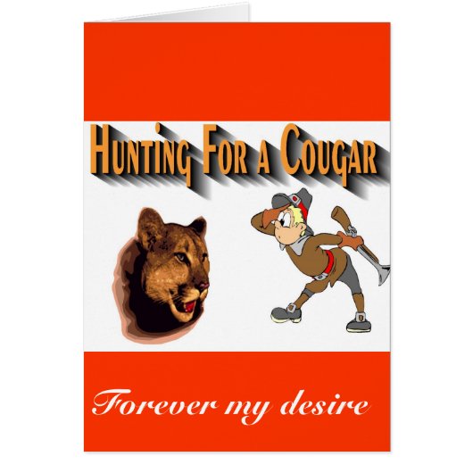 forever my desire Cougar Cards (Front)