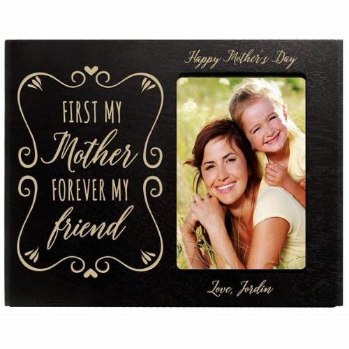 Forever My Friend Black Wooden Picture Frame