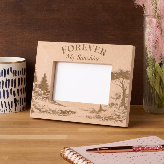 Forever My Sunshine Engraved Frames (Left)