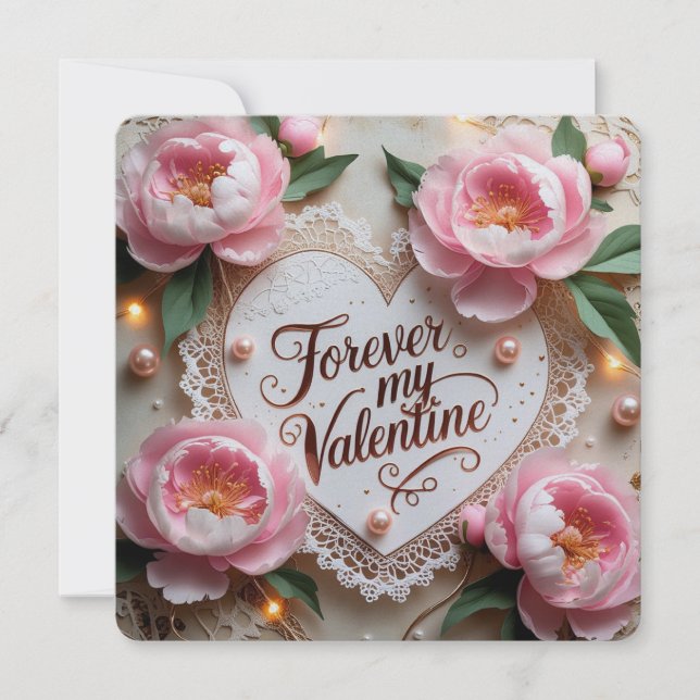 Forever My Valentine cards (Front)