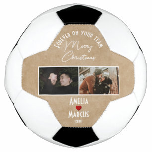 Forever on your team Merry Christmas 2 Photos  Soccer Ball