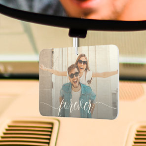 FOREVER Overlay on Your Photo Car Air Freshener