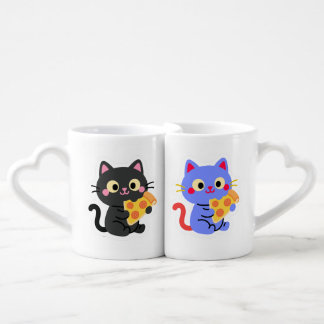 Forever Pizza, Forever Love  Coffee Mug Set