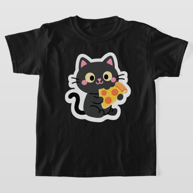 Forever Pizza, Forever Love  T-Shirt (Laydown)