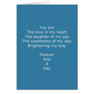 Forever Poem Cards