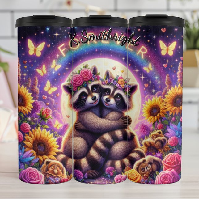 Forever Raccoons Thermal Tumbler (Creator Uploaded)