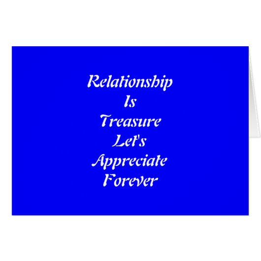 Forever relationship cards (Front Horizontal)
