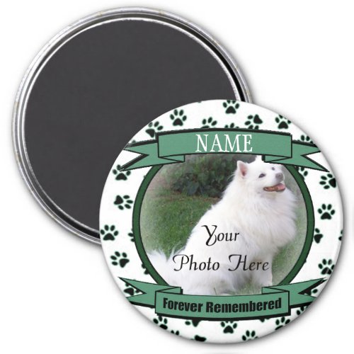 Forever Remembered Dog or Cat Keepsake Memorial Magnet