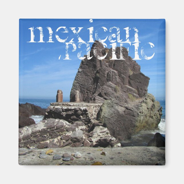 Forever Rock; Mexico Souvenir Magnet (Front)