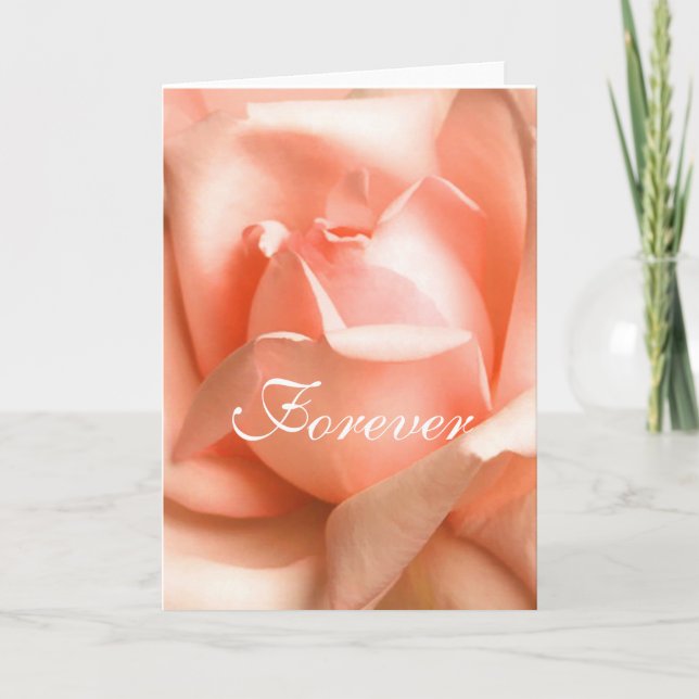 Forever Rose Note Card (Front)