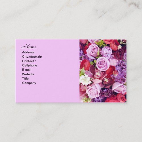 Forever Roses_ Business Card Templates