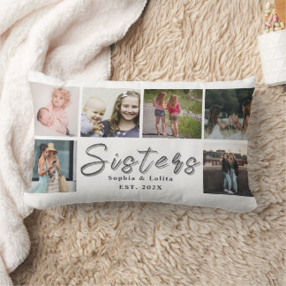 Forever Sisters – Personalized Photo Pillow