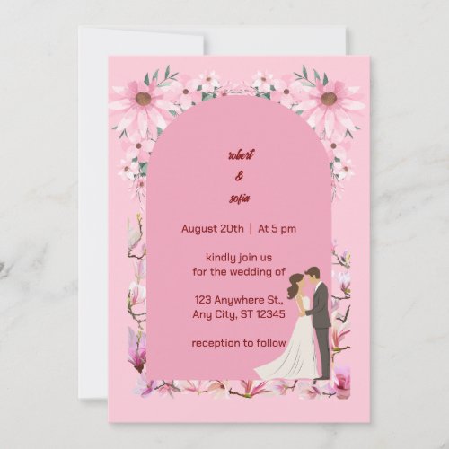 Forever Starts Here Invitation