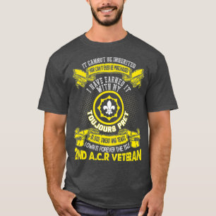 Forever The Title 2nd Armored Cavalry Regiment Vet T-Shirt