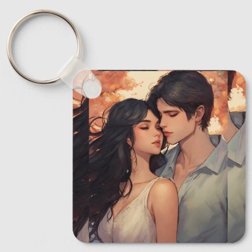 Forever Together Couple Keychain