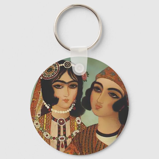 Forever Together Couple Keychain – Personalized (Front)