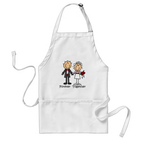 Forever Together T_shirts and Gifts Adult Apron