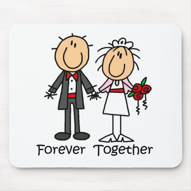 Forever Together T-shirts and Gifts Mouse Pad (Front)