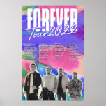 Forever Tour 2022 (option 1) Poster at Zazzle