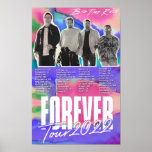 Forever Tour 2022 (option 2) Poster at Zazzle